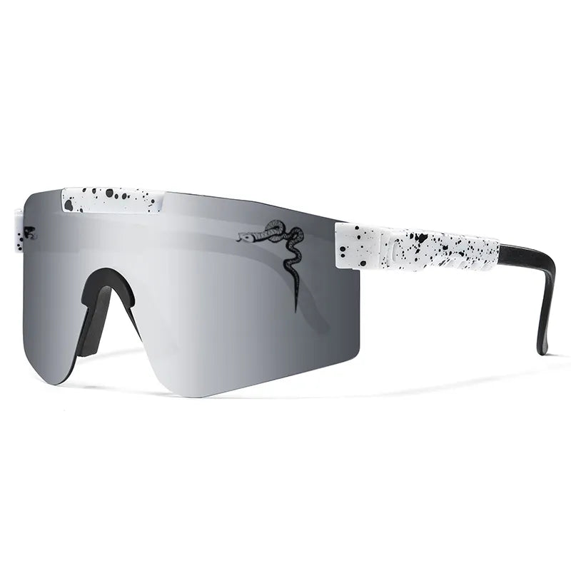 Sports Eyewear Cycling UV400 Outdoor Glasses Double Legs Bike Bicycle Sunglasses Wide View Mtb Goggles-WAYBIKER