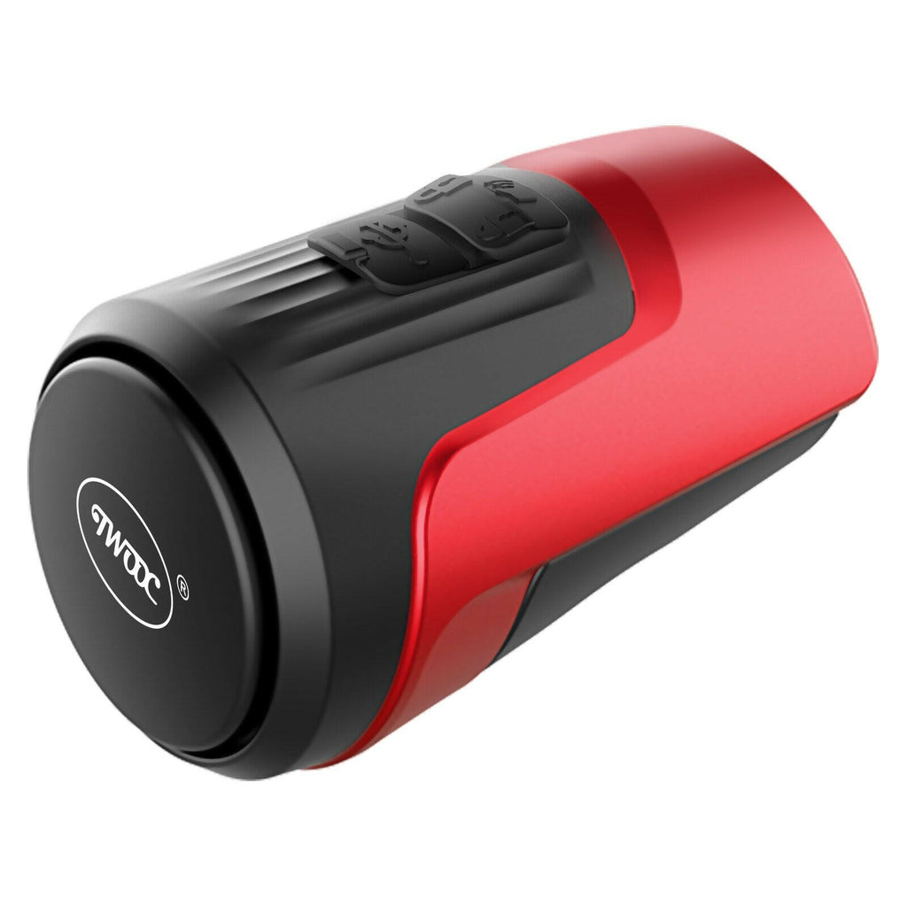 TWOOC 125dB Electronic Bike Horn Waterproof Bicycle bell Rechargeable Battery Loud Sound Suitable for Mountain Bike Road Bike-WAYBIKER
