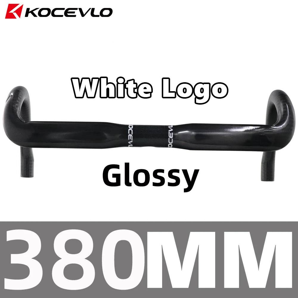 Kocevlo SL Road Carbon handlebar ultra light 150g Compatible  internal cabling system Gravel road bike handlebar 31.8mm-WAYBIKER