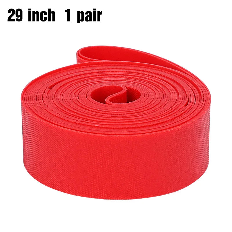 Lebycle Anti-puncture Bicycle Tire Inner Lining PVC Rim Tape Mountain Bike Bicycle Tire Anti-puncture Belt 24 26 27.5 29 700c-WAYBIKER