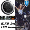 5.75 inch LED Headlight Motorcycle Projector Headlamp Super Wide Angle Driving Light Motorcycle Accessories-WAYBIKER
