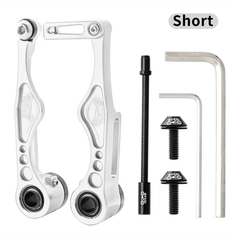 MUQZI V Brake Caliper MTB Road Folding Bike V Brake Set Ultralight Aluminum Alloy Brake Caliper-WAYBIKER
