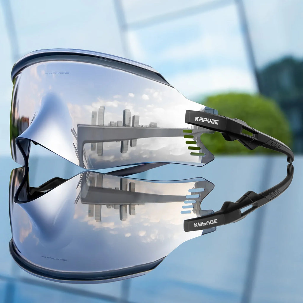 Kapvoe Cycling Glasses Mtb Bike Outdoor Sports Sunglasses Road Bicycle Fashion Sun Glasses Men Women Goggles Running Eyewear-WAYBIKER