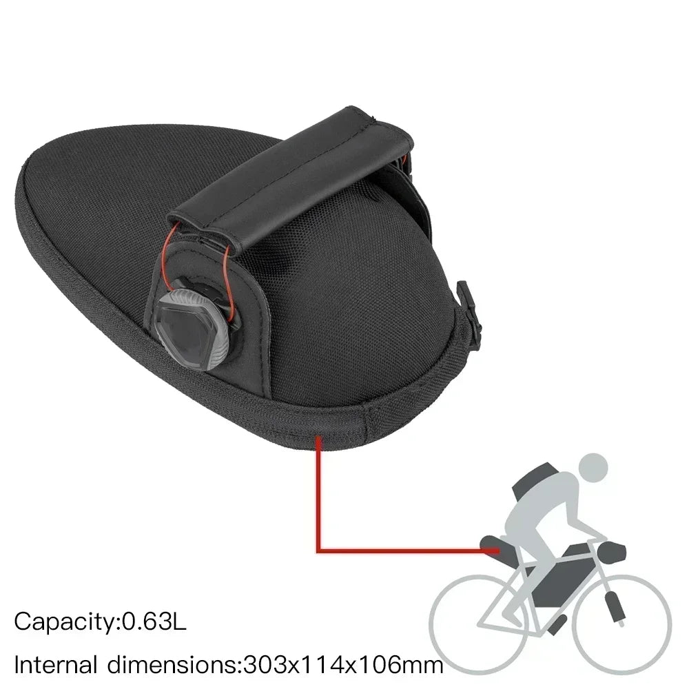 Seat Packs Saddle Bag Waterproof handlebar bags poch System boa ykk Zipper bike bicycle