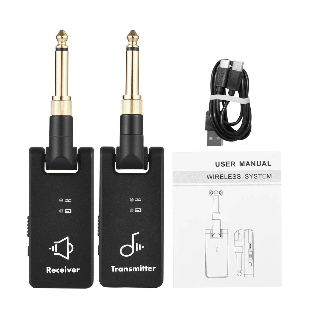 WP-8 Wireless Transmission System Electric Guitar Receiver & Transmitter Built-in Battery with Charging Box for Guitar Bass-WAYBIKER