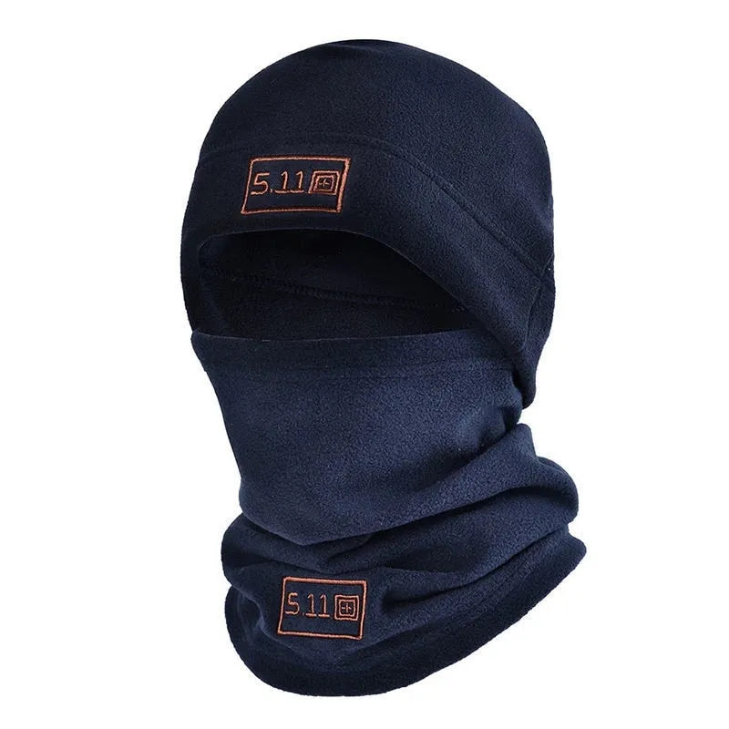 Cycling Winter Warm Men's Coral Fleece Mask Scarf Neck Wool Face Unisex Tactical Military Sports Women Scarf Mask-WAYBIKER