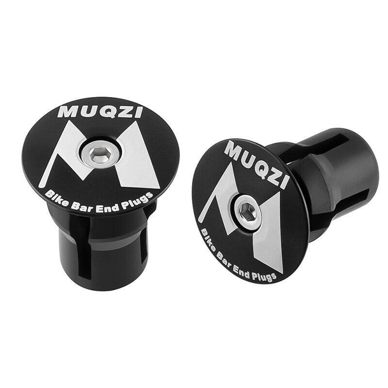 MUQZI Handlebar End Caps Bar End Plugs Aluminum Alloy MTB Road BMX Folding Bicycle Handlebar Plugs Bike Accessories-WAYBIKER