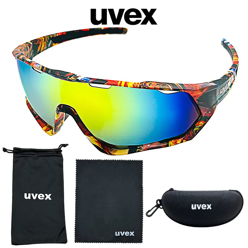 Cycling Sunglasses Women’s & Men's Sports Glasses UV400 Riding Eyewear Mountain Bike Road Bicycle Mtb Outdoor Bicycle Goggle-WAYBIKER