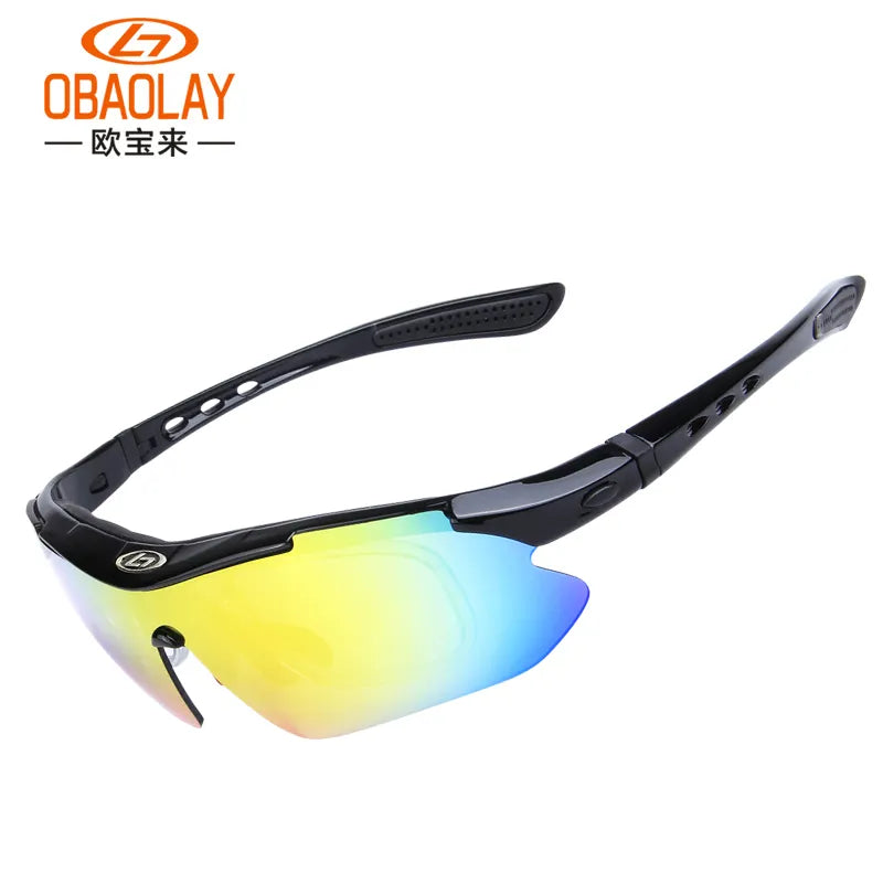 OBAOLAY Professional Best Cheap New Style Climbing Sunglasses Driving Cycling Glasses Fishing Polarized Custom Sport Eyewea-WAYBIKER