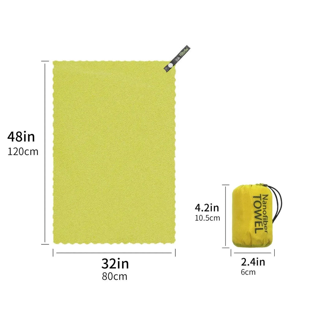Hiturb Outdoor Travel Round Cloth Bag Embalagem Toalha De Secagem Rápida Absorvente Secagem Rápida Leve Portátil Praia Corren-WAYBIKER