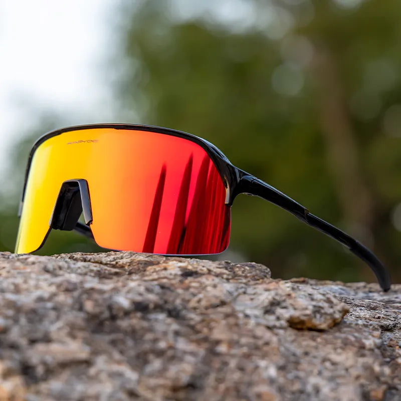Kapvoe Cycling Sunglasses Polarized Bicycle Eyewear Cycling Glasses Men Women Road Mountain Bike Outdoor Sport Goggles-WAYBIKER