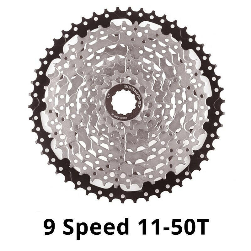 SUNSHINE 10 Speed Cassette 10S 11S 12S MTB Bike Road Bicycle Freewheel 10V 11V 12V 36/42/46/50T 52T for Deore M6000 M6100 SRAM-WAYBIKER