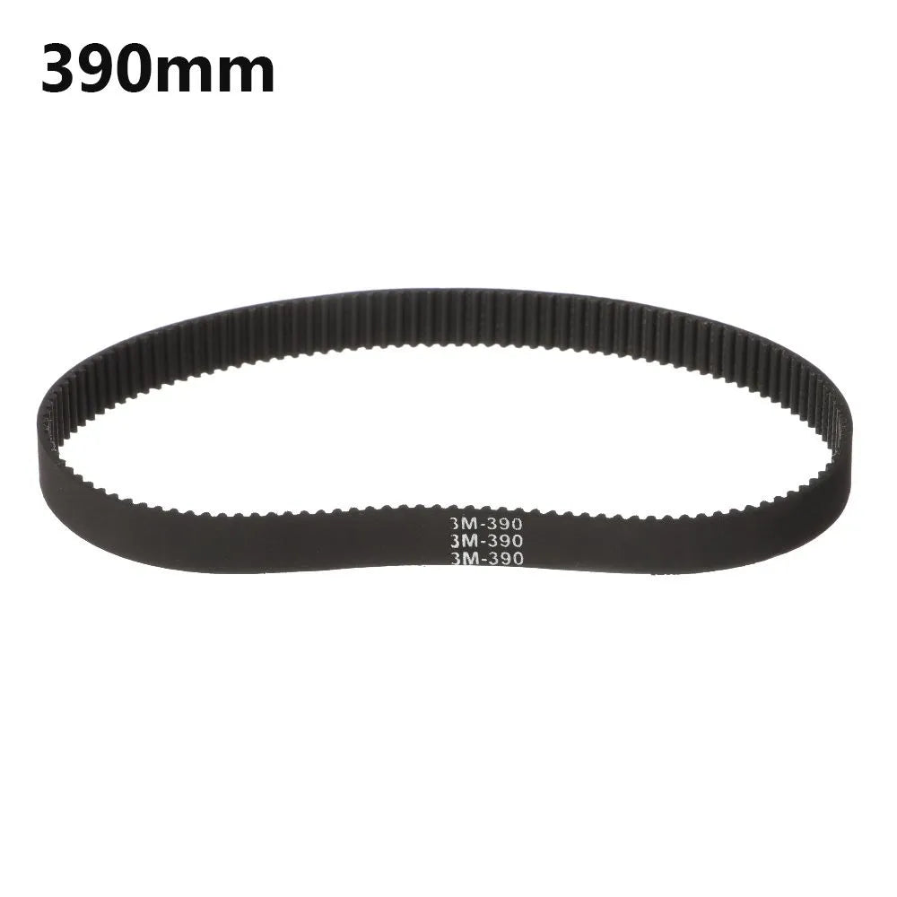 Electric Scooter Transmission Belt Timing Belts HTD 3m-384-12 5M-535-15 Rubber Black Drive Stripe E-scooter Hoverboard Parts-WAYBIKER