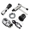 ZBike Bicycle Repair Tool Bike Chain Buckle Pliers Chain Breaker Crank Puller Bike Extractor Spoke Wrench Flywheel Removal Kit-WAYBIKER