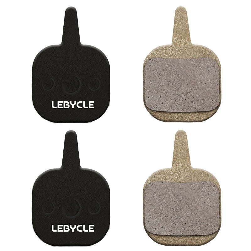 Lebycle 2Pairs High-Quality MTB Bike Resin Semi Metal Brake Pads Universal Hydraulic brake-WAYBIKER