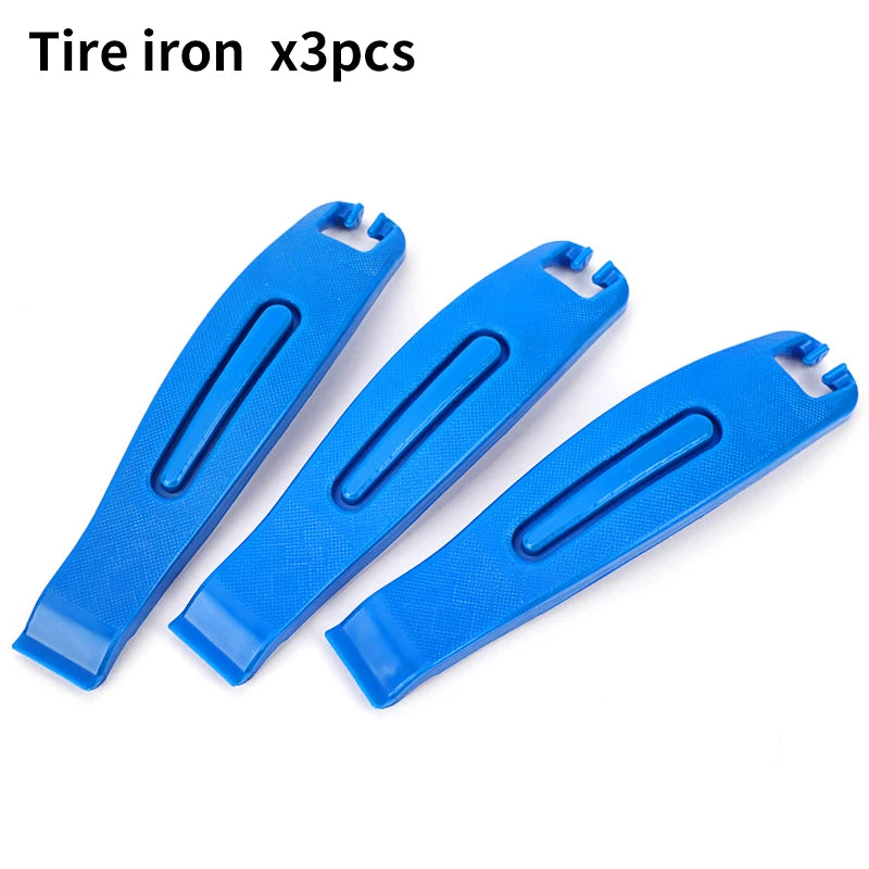 Lebycle 3 Pieces Tire Levers Bike Rod Cycling prying Bar Repair Tools Opener Bicycle Tire Levers-WAYBIKER