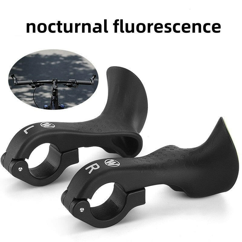 Mountain Bike Handlebar Ends Ergonomic Design Cycling Mountain Bicycle/Bike Grips for MTB Road Bike Grips Accessories-WAYBIKER