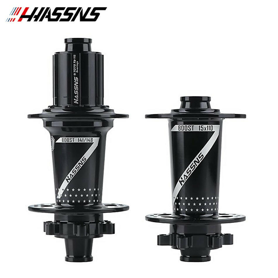HASSNS PRO7 Bicycle Hub HG/XD/MS 32Holes J-Bend Spoke 4Pcs Sealed Bear