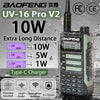 2023 Baofeng UV-16 PRO V2 Professional 10W Upgraded Of UV-5R UV-10R Walkie Talkie IP68 Waterproof Long Range Dual Band Ham Radio