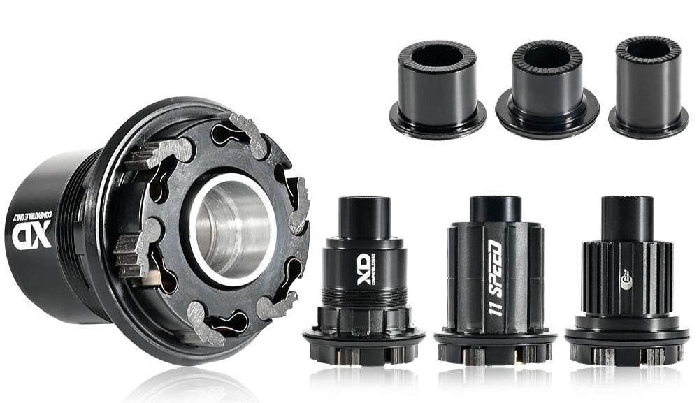 NanLio XM820 4IN1 BOOST 11S 12S Freehub MTB Bicycle Hubs Converters End Cap Adapter 8 9 10 11Speed MS XD HG QR TA Repair Parts-WAYBIKER