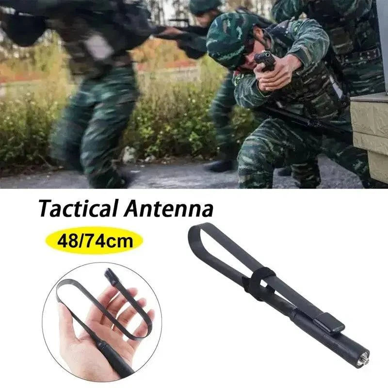 CS Antenna SMA-Female Dual Band VHF UHF 144/430Mhz Foldable For Walkie Talkie Baofeng UV-5R UV-82 UV5R Pofung Uv82-WAYBIKER