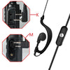 2 Pieces Earphone For Walkie Talkie K5 UV5R 888S KSUT With PTT Radio M K 2 Jack Plug Earpieces For Motorola Radio Accesories-WAYBIKER