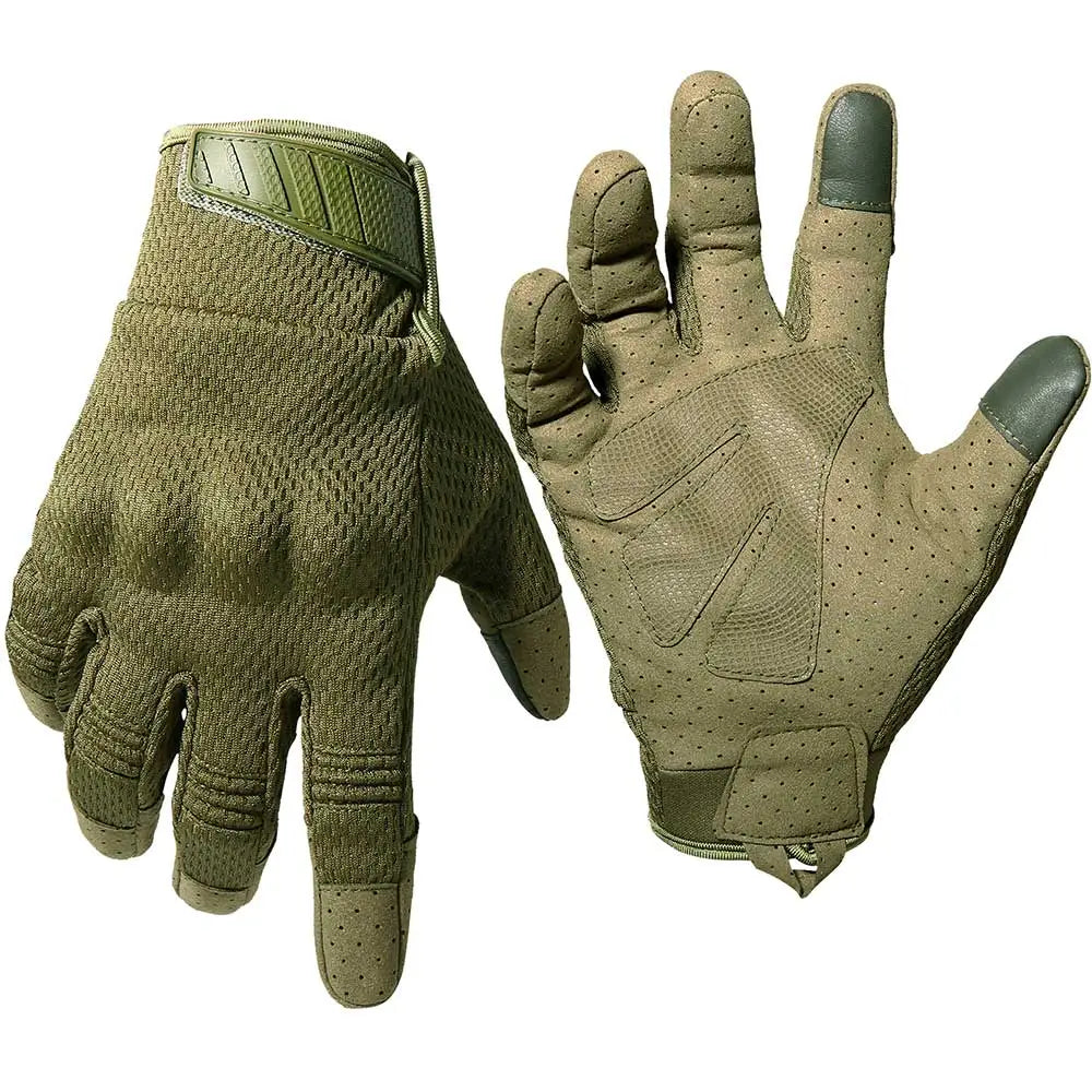 Cycling Equipment Tactical Touch Screen Gloves Riding Bike Full Finger Mittens Ski Moto Bicycle Fishing Antiskid Work Glove Men-WAYBIKER