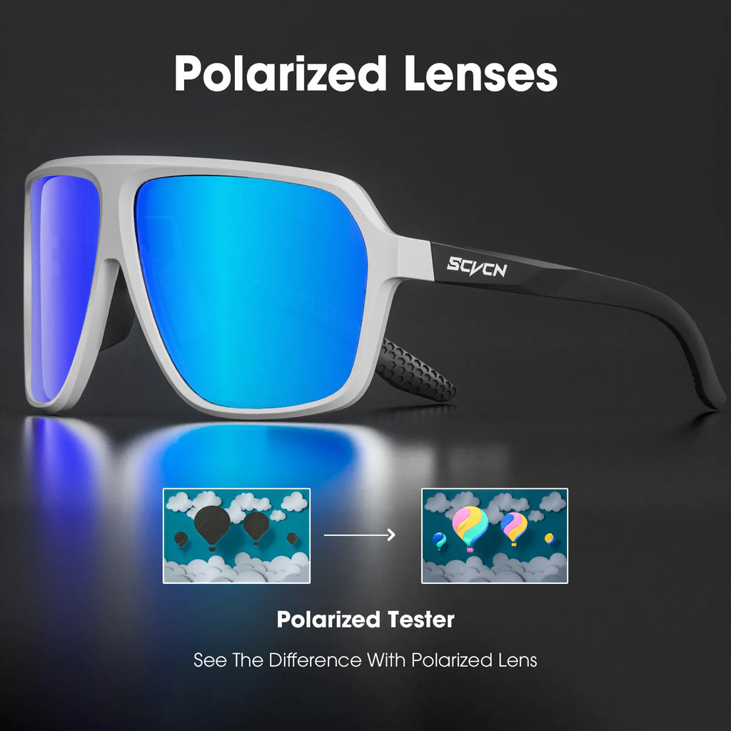 Polarized Cycling Glasses Men MTB Cycling Sunglasses Women Road Bike Glasses UV400 Bicycle Glasses Outdoor Photochromic Glasses-WAYBIKER