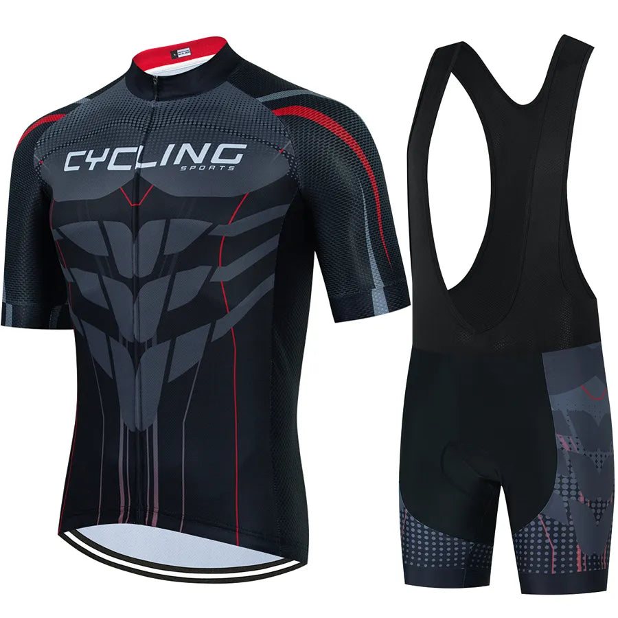 CYKLOPEDIA Cycling Sets Summer Bicycle Clothing Breathable Mountain Cycling Clothes Suits Ropa Ciclismo Verano Triathlon Jersey