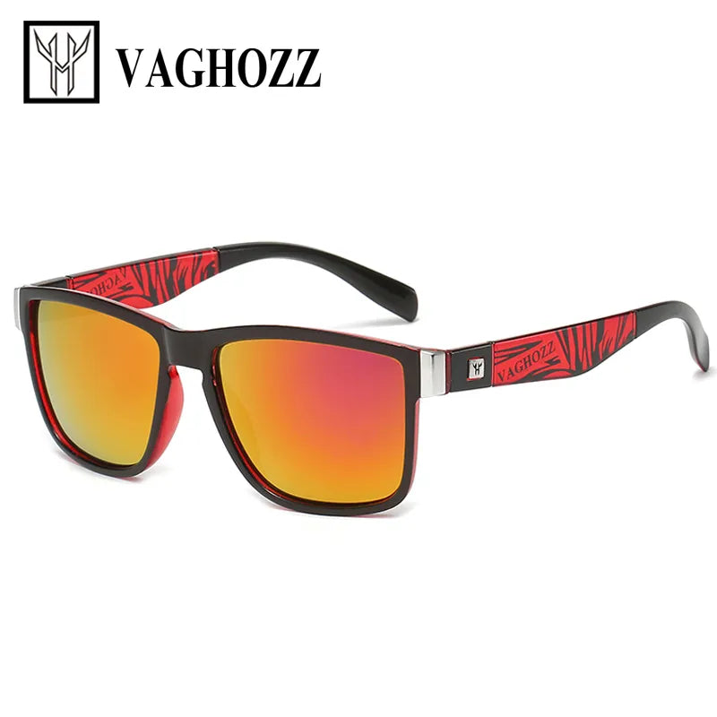 VAGHOZZ Brand UV400 Cycling Glasses Men Women Square Fishing Sunglasses Outdoor Male Sun Goggles Sport Eyewear Driving Shades-WAYBIKER