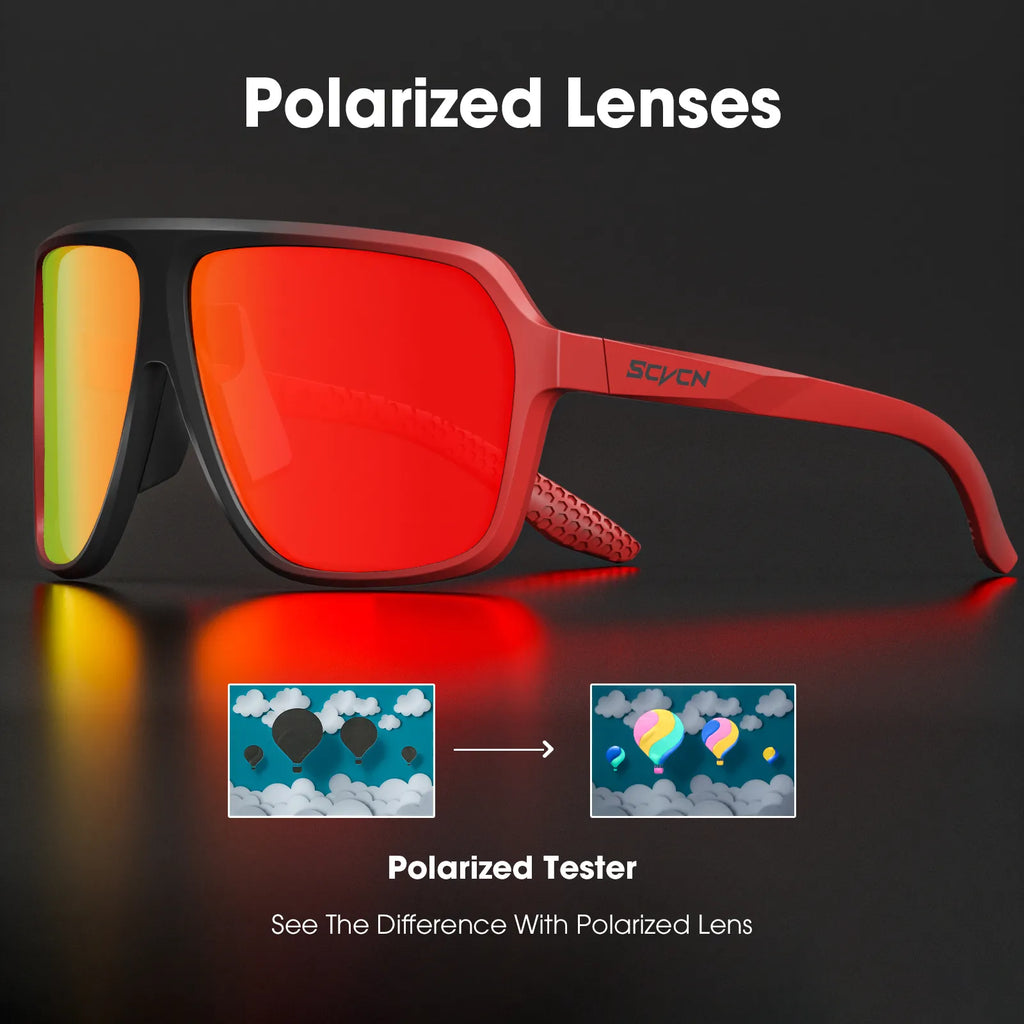 Polarized Cycling Glasses Men MTB Cycling Sunglasses Women Road Bike Glasses UV400 Bicycle Glasses Outdoor Photochromic Glasses-WAYBIKER