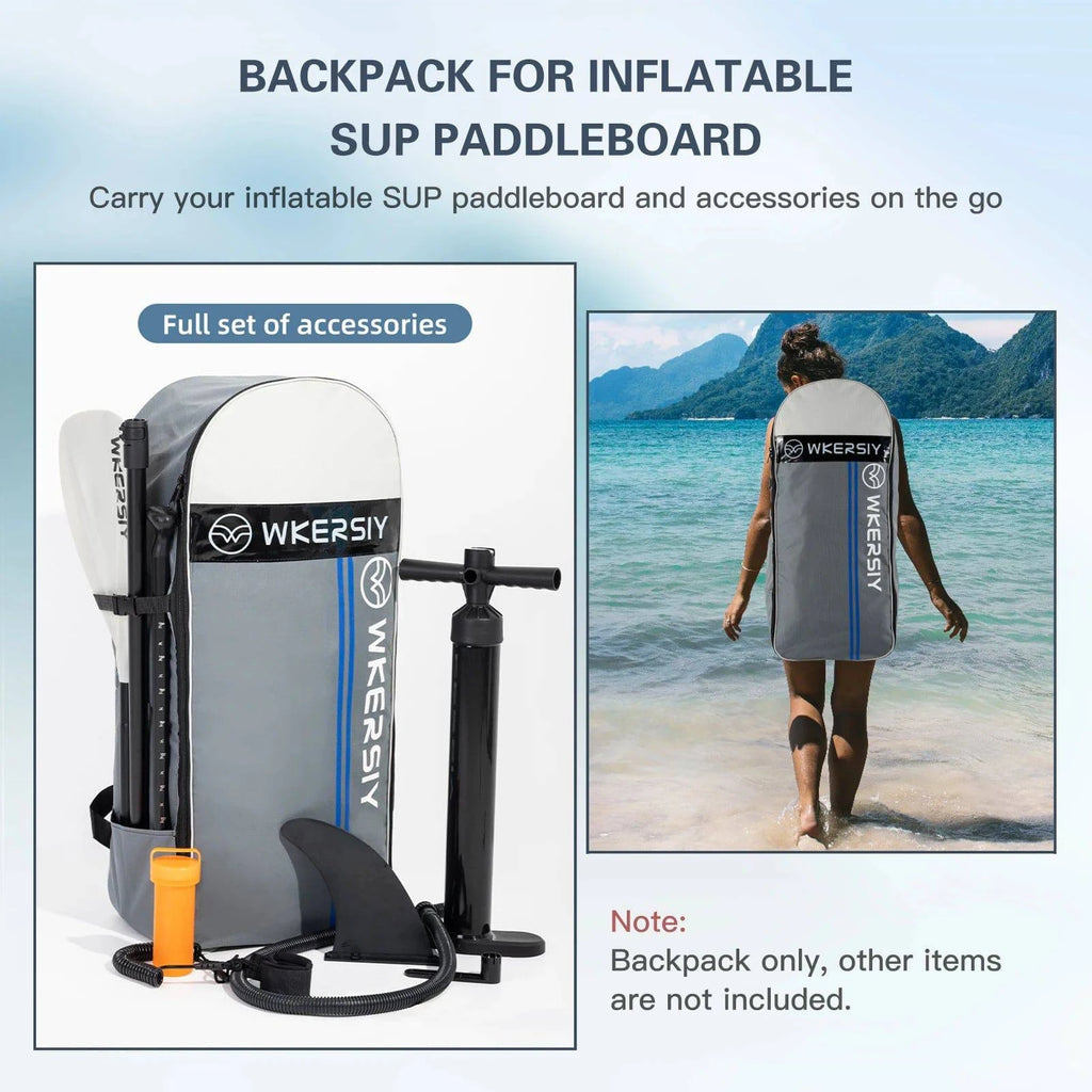 Travel Backpack for Inflatable SUP Stand Up Paddleboard Carrying Storage Bag Shoulder Bag Surf Board Backpack-WAYBIKER
