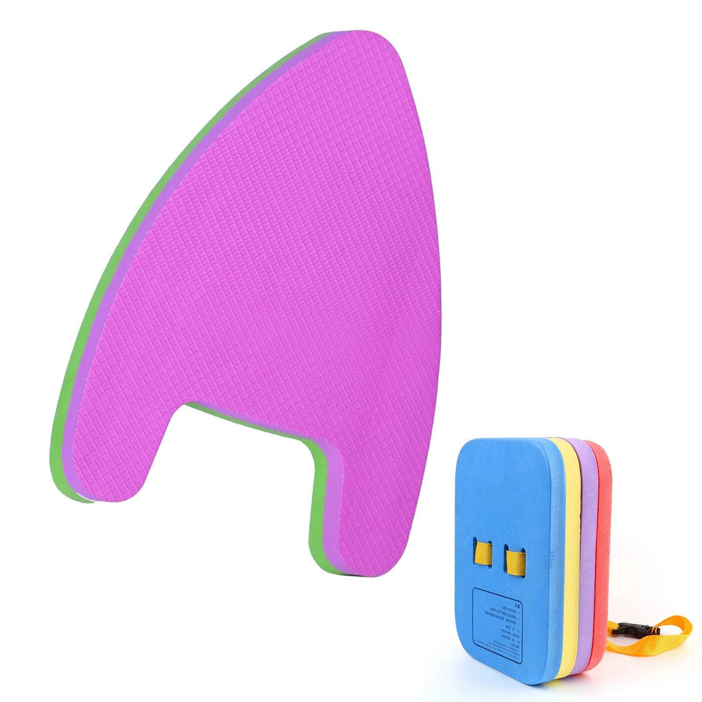 Swimming Back Float and Kickboard Set for Kids Swimming Bubble Belt Swimming Training Float Board Children Swimming Belt-WAYBIKER