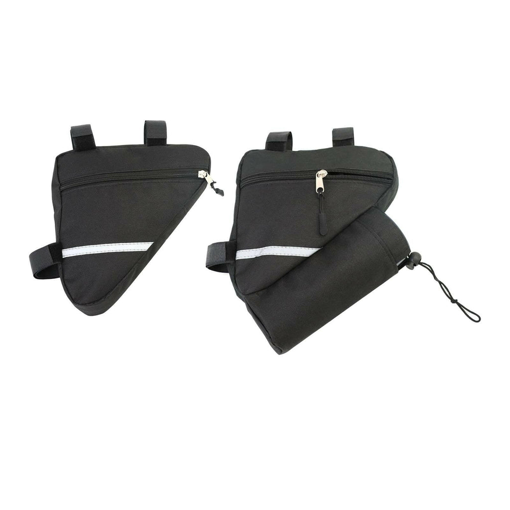 Waterproof Bike Frame Bag  Bicycle Pouch Equipment Front Frame Oxford Cloth Tube Pouch for Cards Outdoor Activities Road Bike-WAYBIKER