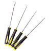 4 Pcs O-rings Special-shaped Tool Hook Bike Fork Oil Seal Hook Bicycle Freehub Remover Hub Body Installer Slotted Socket Wrench-WAYBIKER