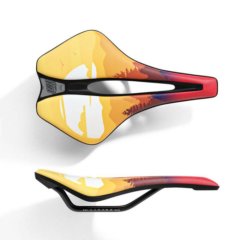 ENLEE Bicycle Seat Saddle MTB Road Bike Saddle Mountain Bike Racing Saddle PU Breathable Soft Seat Ergonomic Cushion-WAYBIKER