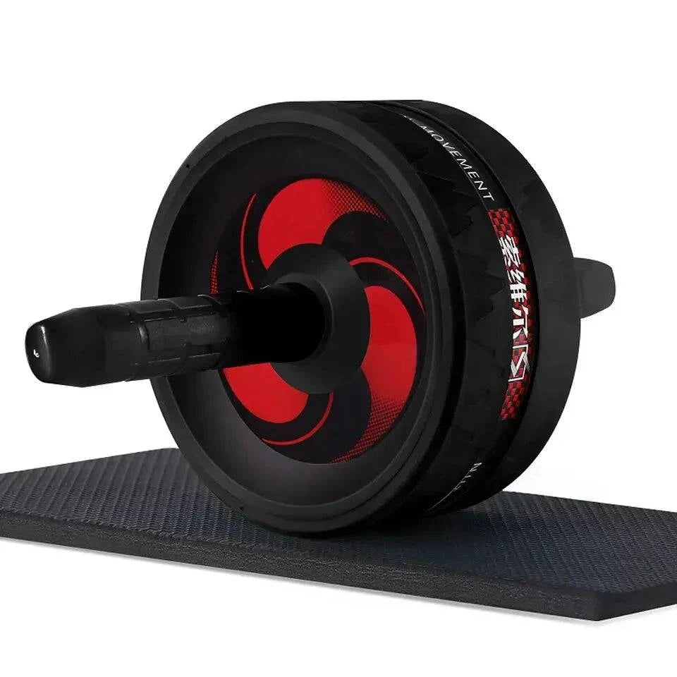 New AB Roller&Jump Rope No Noise Abdominal Wheel AB Roller with Mat For Arm Waist Leg Exercise Gym Fitness Equipment-WAYBIKER