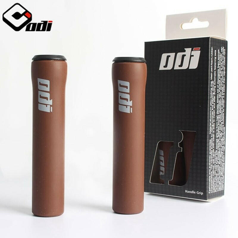 ODI MTB Bicycle Handlebar Grips Pure Silicagel Ultralight 96g Anti-skid Shock-absorbing Mountain Balance Folding Bike Soft Grip-WAYBIKER
