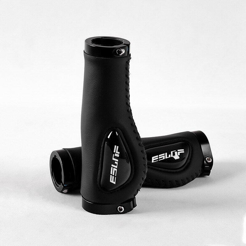 Bicycle Grips Soft Rubber For MTB Mountain Bike Shockproof Anti-Slip Handlebar Cover Lock On Ergonomic Cycling Handle Bar Parts-WAYBIKER