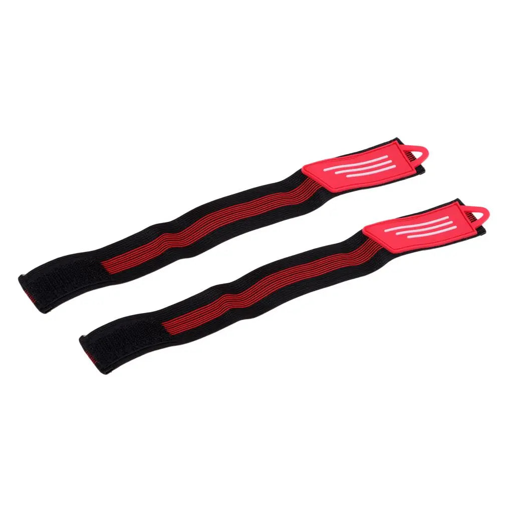 2 Bike  Ankle Leg   Reflective Trousers Pant Bands Clips Strap-WAYBIKER