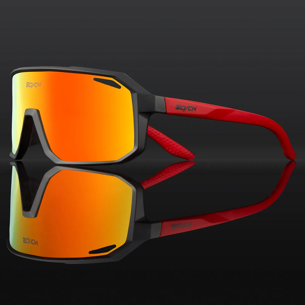 SCVCN Men bicycle Cycling Sunglasses Woman MTB road bike Driving Goggles Outdoor Sports running Glasses UV400 Hiking Eyewear-WAYBIKER