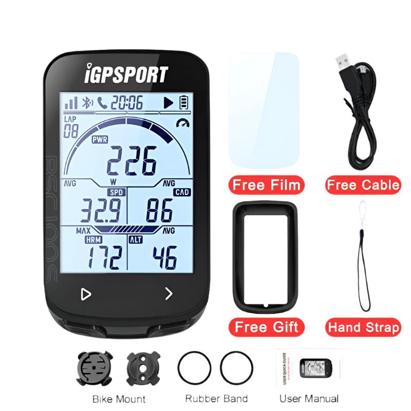 iGPSPORT BSC100S IGS Cycle Computer Speedometer Outdoor Riding Sensor MTB Road Bike Accessories ANT+ GPS candence for strava-WAYBIKER