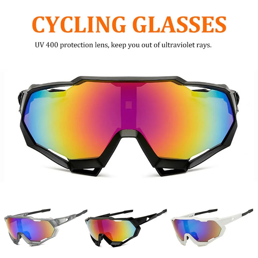 Outdoor Cycling Sunglasses UV400 Protection Windproof Glasses Men Women Sports Sunglasses Riding Fishing Runing Hikking Eyewear-WAYBIKER