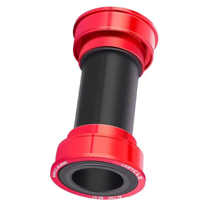 Lebycle BB92 MTB Road Bike Press Fit Bottom Bracket 41mm length BB86-92mm 24mm Crankset Fits for Shimaxx SRAAM GXP-WAYBIKER