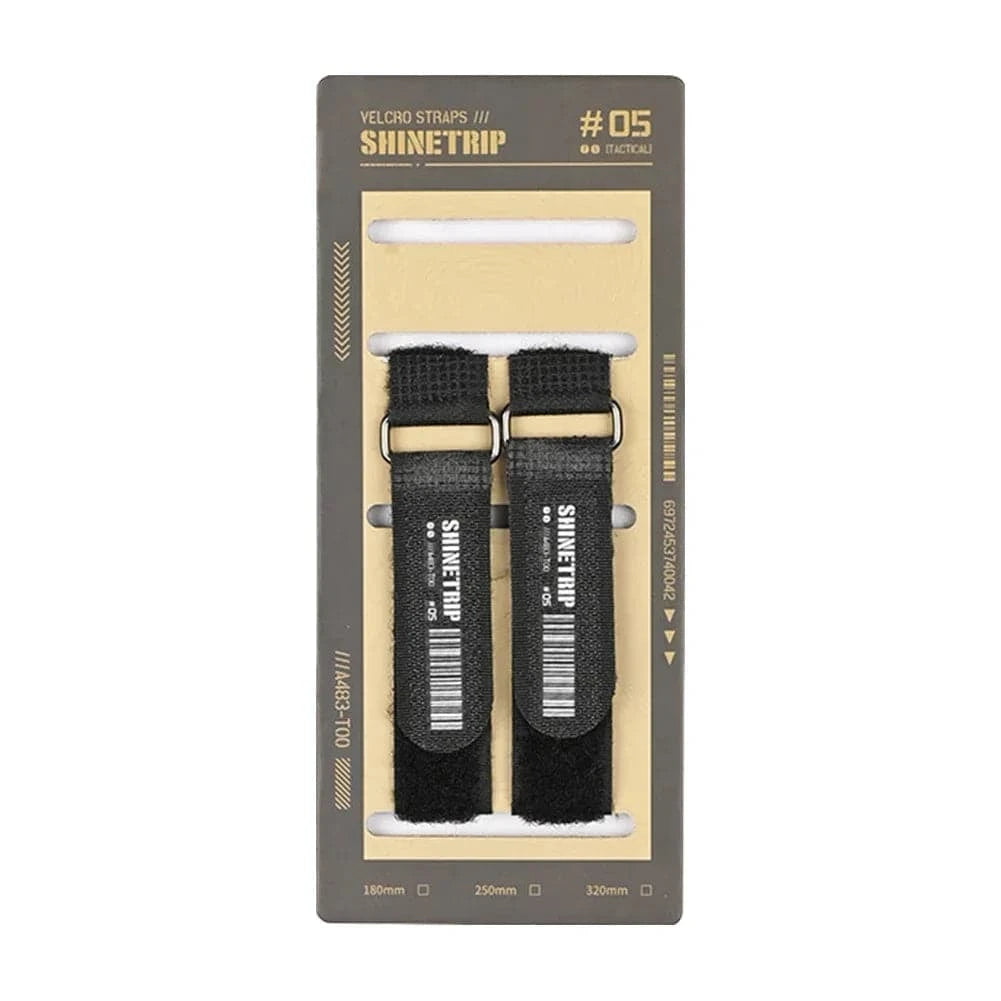 ShineTrip Lashing Strap Nylon Encrypted with Buckles Tie Down Straps Strongly Sticky Tie Down for Flashlight Spice Bottle-WAYBIKER