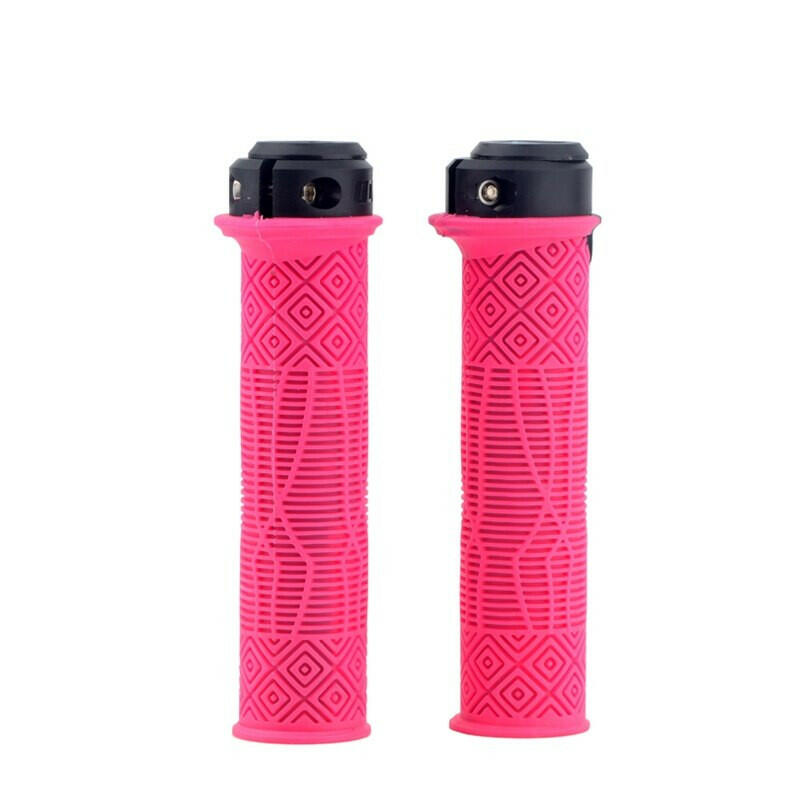 ODI MTB Bicycle Grip Lock 22.2mm Rubber Handlebar Grips Soft Antislip End Fit Fold BMX XC Balance Bicycle grip Bike Accessories-WAYBIKER