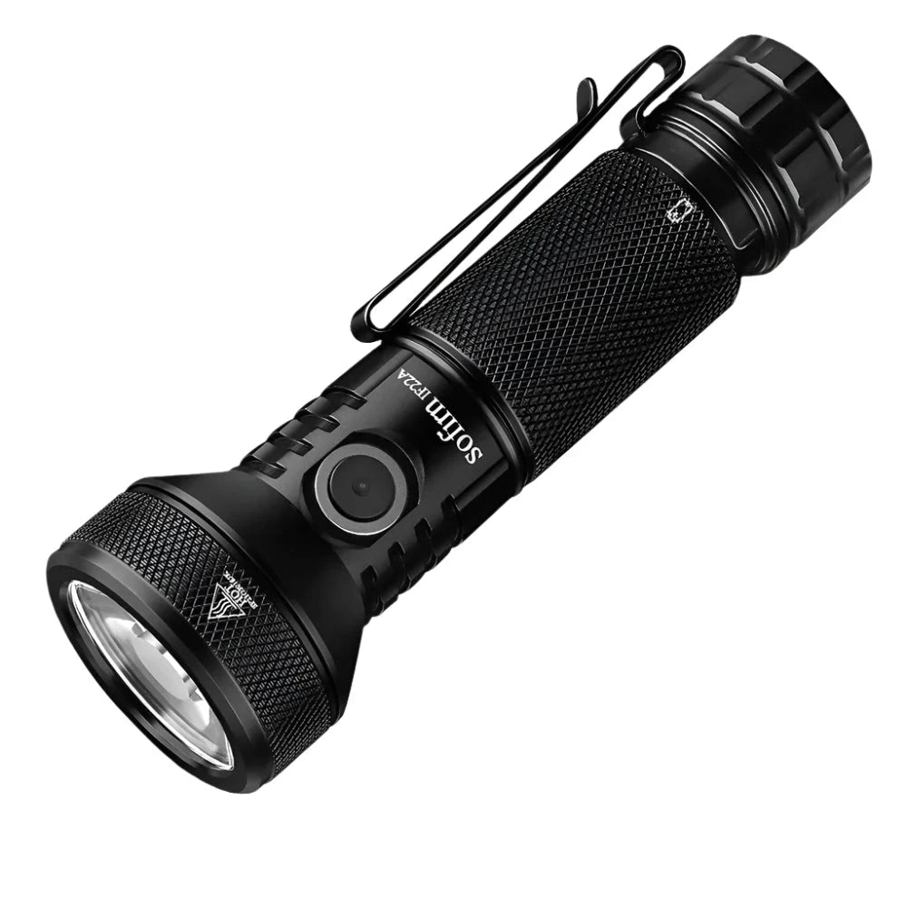 Sofirn IF22A TIR Optics 2100lm SFT40 Powerful LED Flashlight Type C 3A Rechargeable and Reverse Charging Long Throwing  630M-WAYBIKER