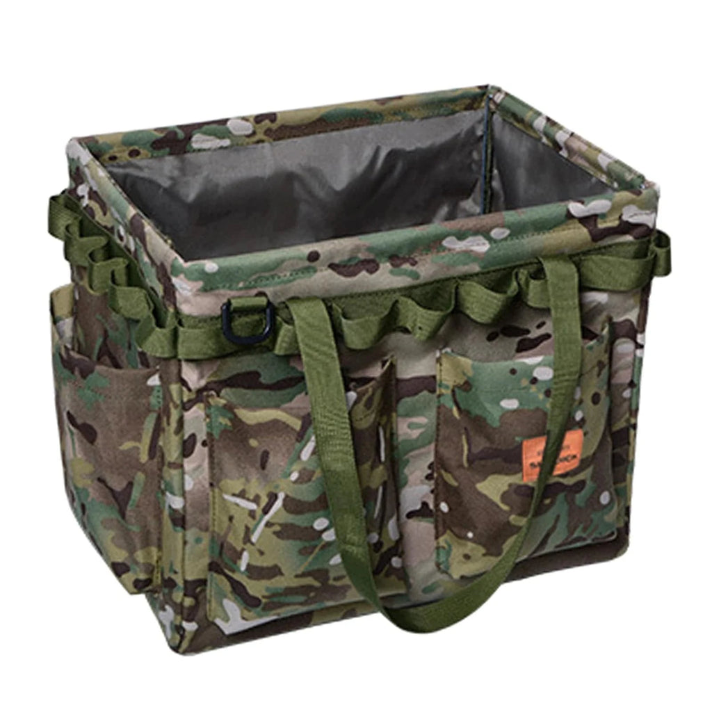 Foldable Camping Case Portable Travel Storage Bag Cookware Carry Bags for Outdoor Backpacking Ice fishing Hiking Equipment 2022-WAYBIKER