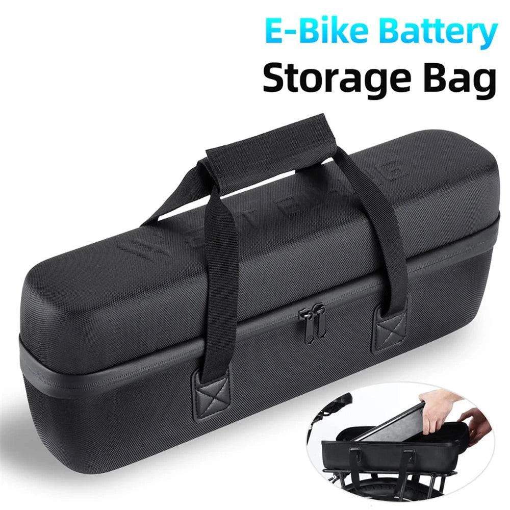 Large Capacity Mountain Bike Battery Storage Bag E-Bike Waterproof Battery Storage Bag Bags for Electric Bicycle Battery-WAYBIKER