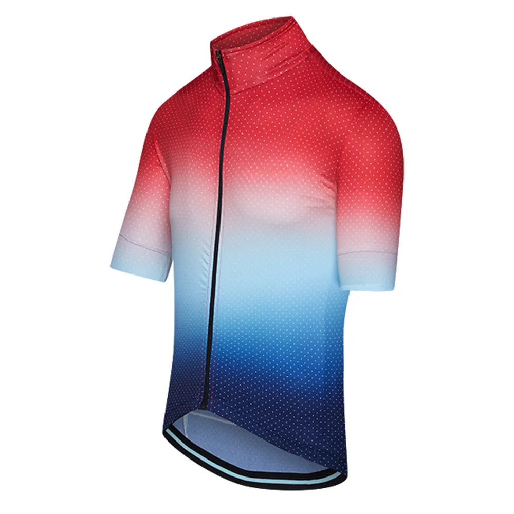 Team Cycling Jersey Set Mens Bicycle Clothes Shirts Short Sleeve Mtb Road Bike Wear Kit Maillot Ropa Ciclismo-WAYBIKER